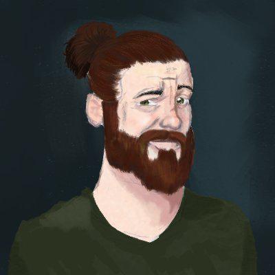 Photoshop brushes test on a self portrait